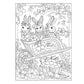Creative Haven Boho Bunnies Coloring Book