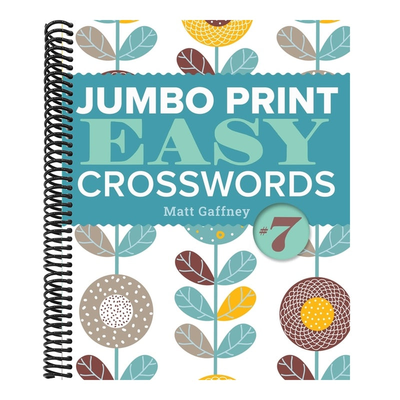Jumbo Print Easy Crosswords #7