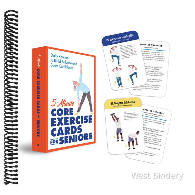 5-Minute Core Exercise Cards for Seniors: Daily Routines to Build Balance and Boost Confidence