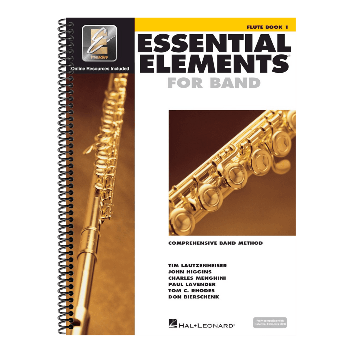 Essential Elements for Band Flute Book 1 with Eei Beginner Flute Sheet Music and Online Resources Hal Leonard Instructional Songbook for Students and (Created by)