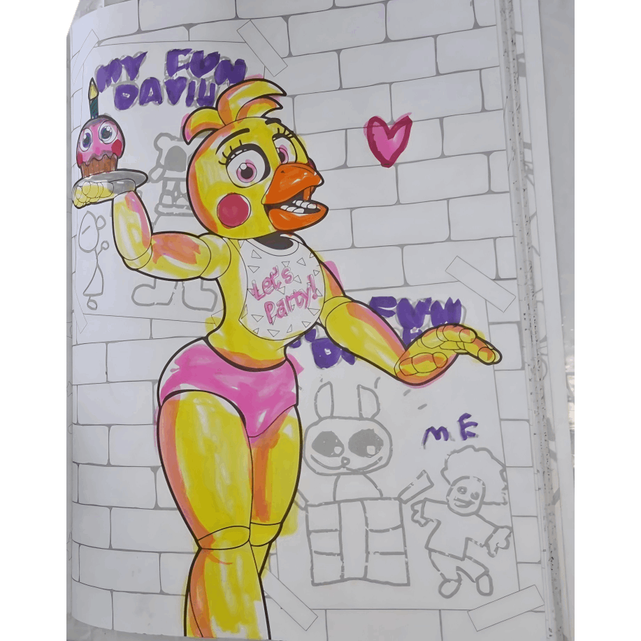 Five Nights at Freddy's Official Coloring Book: An Afk Book (Spiral Bound)