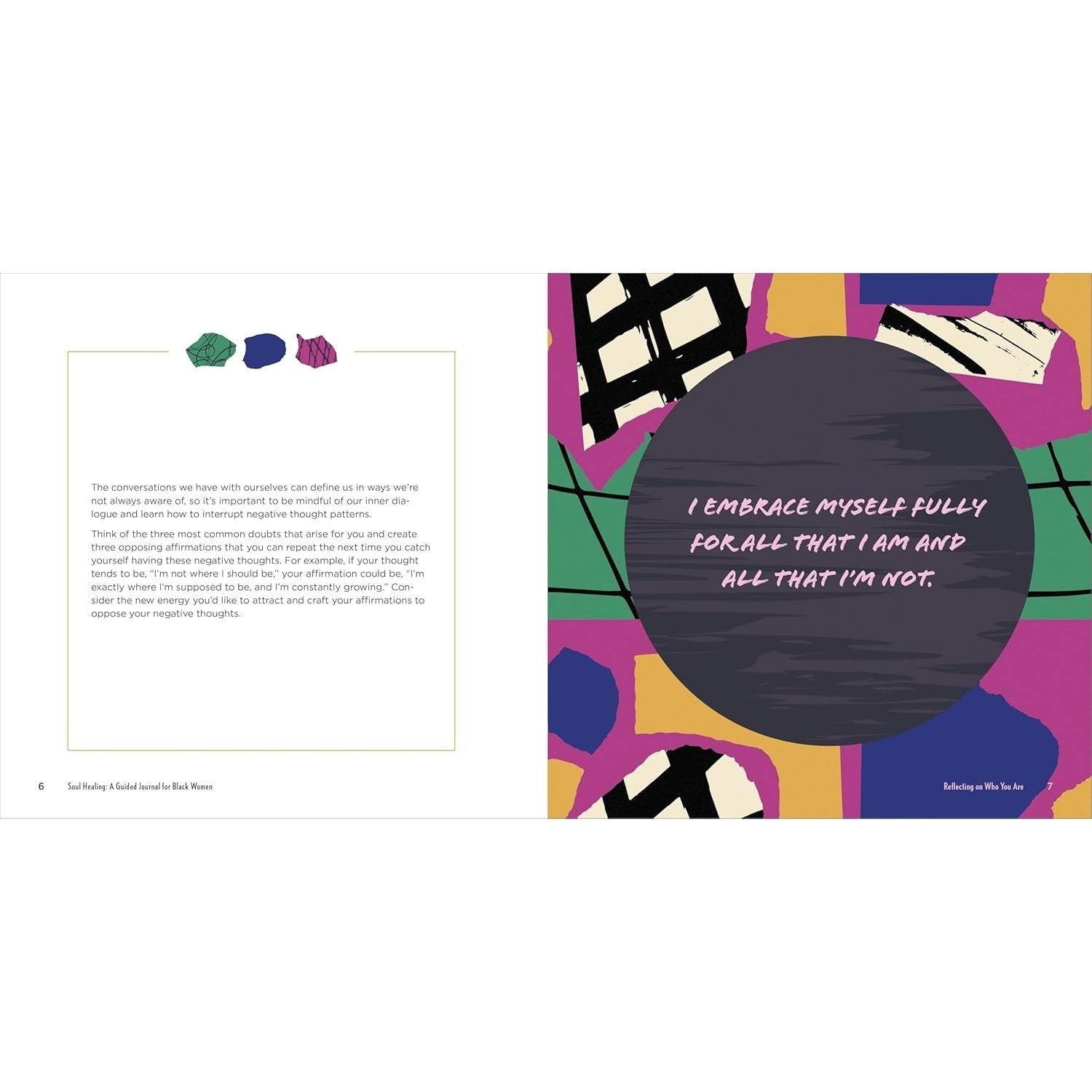 Soul Healing: A Guided Journal for Black Women: Prompts to Help You Reflect, Grow, and Embrace Your Power
