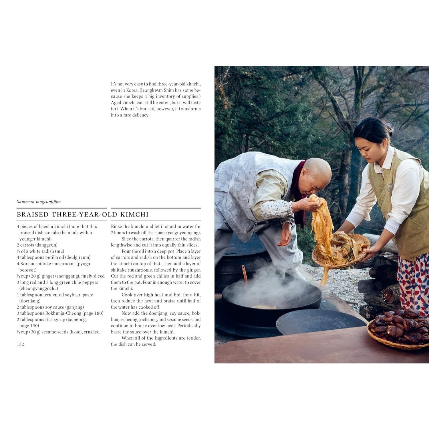 Korean Temple Cooking: Lessons on Life and Buddhism, with Recipes, the Life and Work of Jeongkwan Snim