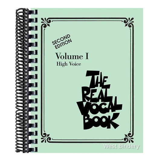 The Real Vocal Book High Voice Fake Book for Singers Jazz and Pop Sheet Music with Lyrics, Chords and Melodies Hal Leonard Real Book for Vocalists, Pianis