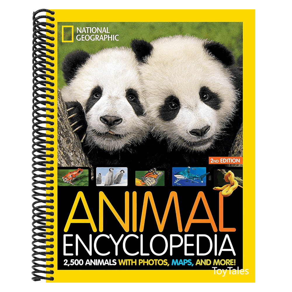 National Geographic Kids Animal Encyclopedia, 2nd Edition: 2,500 Animals with Photos, Maps, and More! (Spiral Bound)