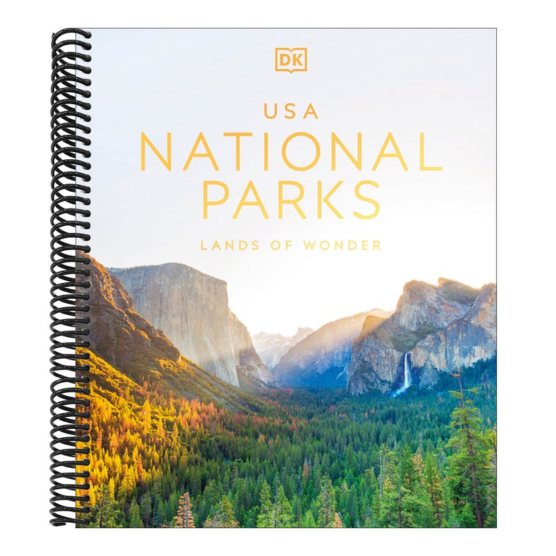 USA National Parks: Lands of Wonder (Spiral Bound)