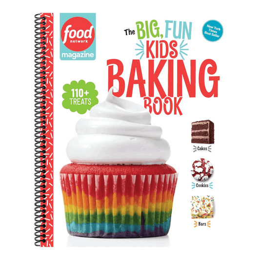 Food Network Magazine the Big, Fun Kids Baking Book: 110+ Recipes for Young Bakers (Spiral Bound)