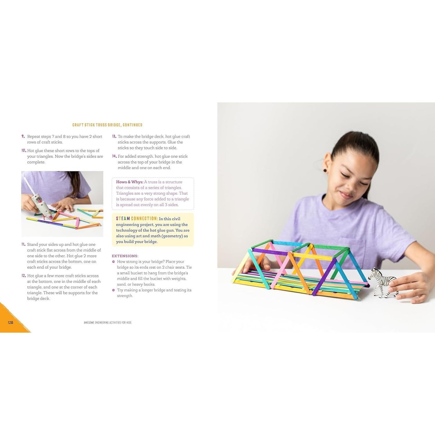 Awesome Engineering Activities for Kids: 50+ Exciting Steam Projects to Design and Build (Awesome Steam Activities for Kids) (Spiral Bound)