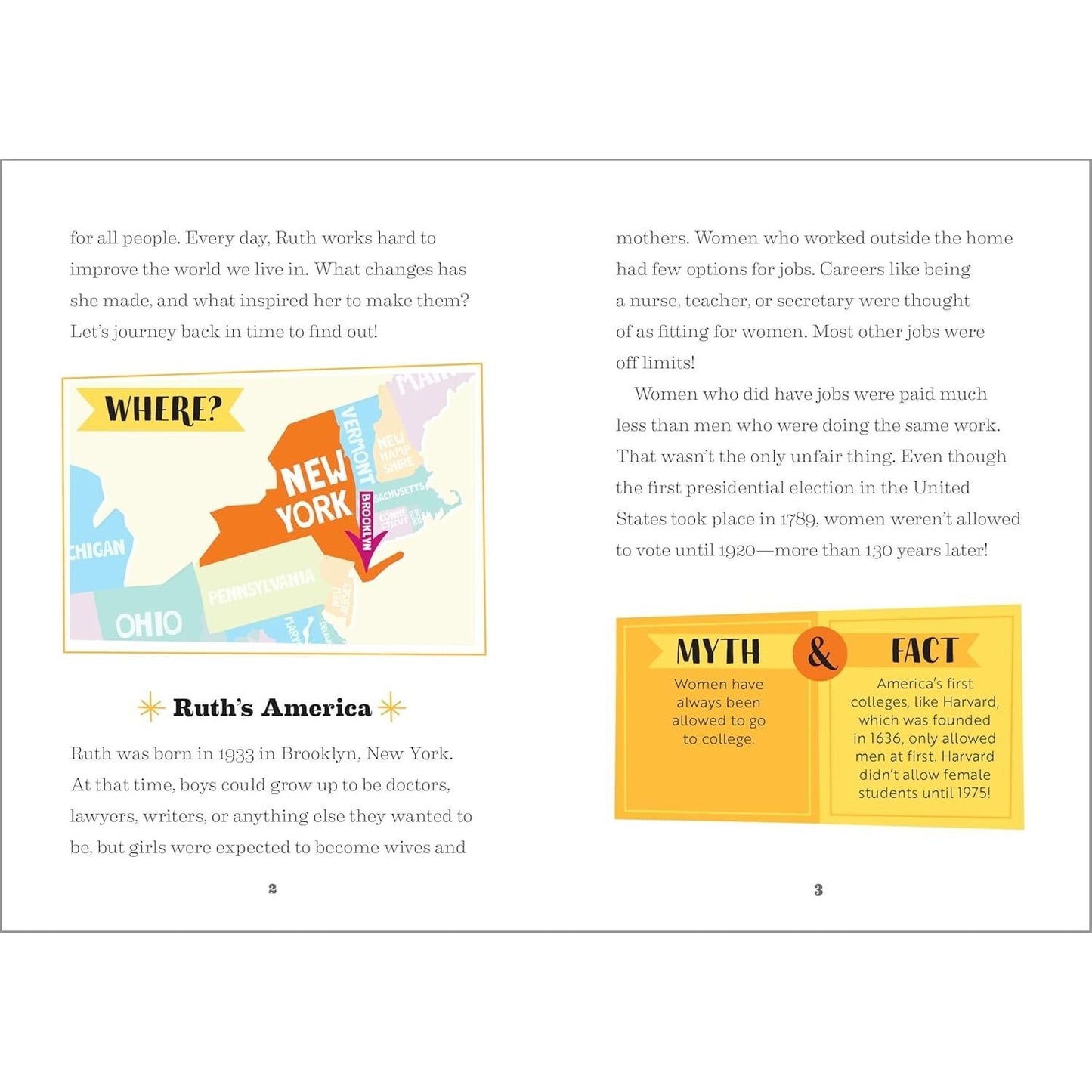 The Story of Ruth Bader Ginsburg: An Inspiring Biography for Young Readers