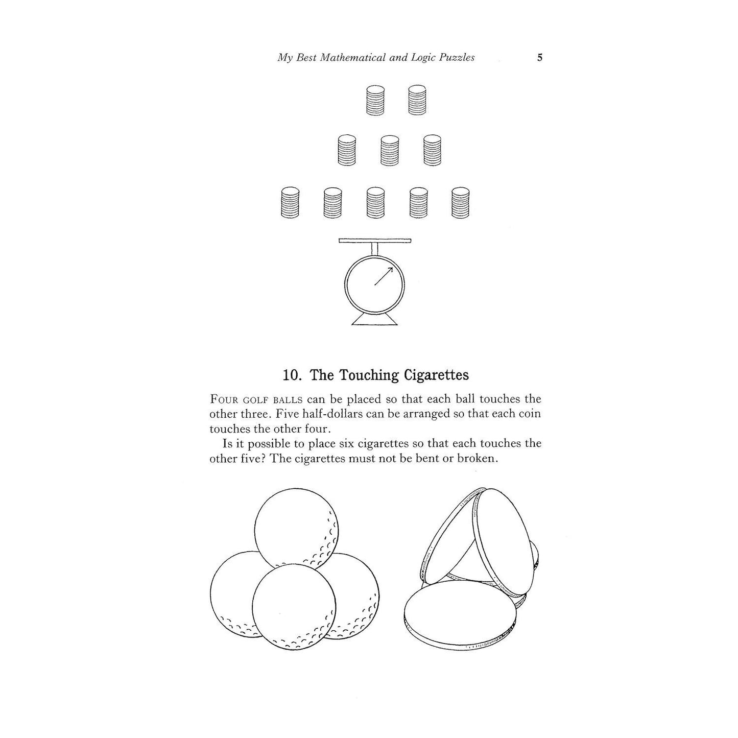 My Best Mathematical and Logic Puzzles