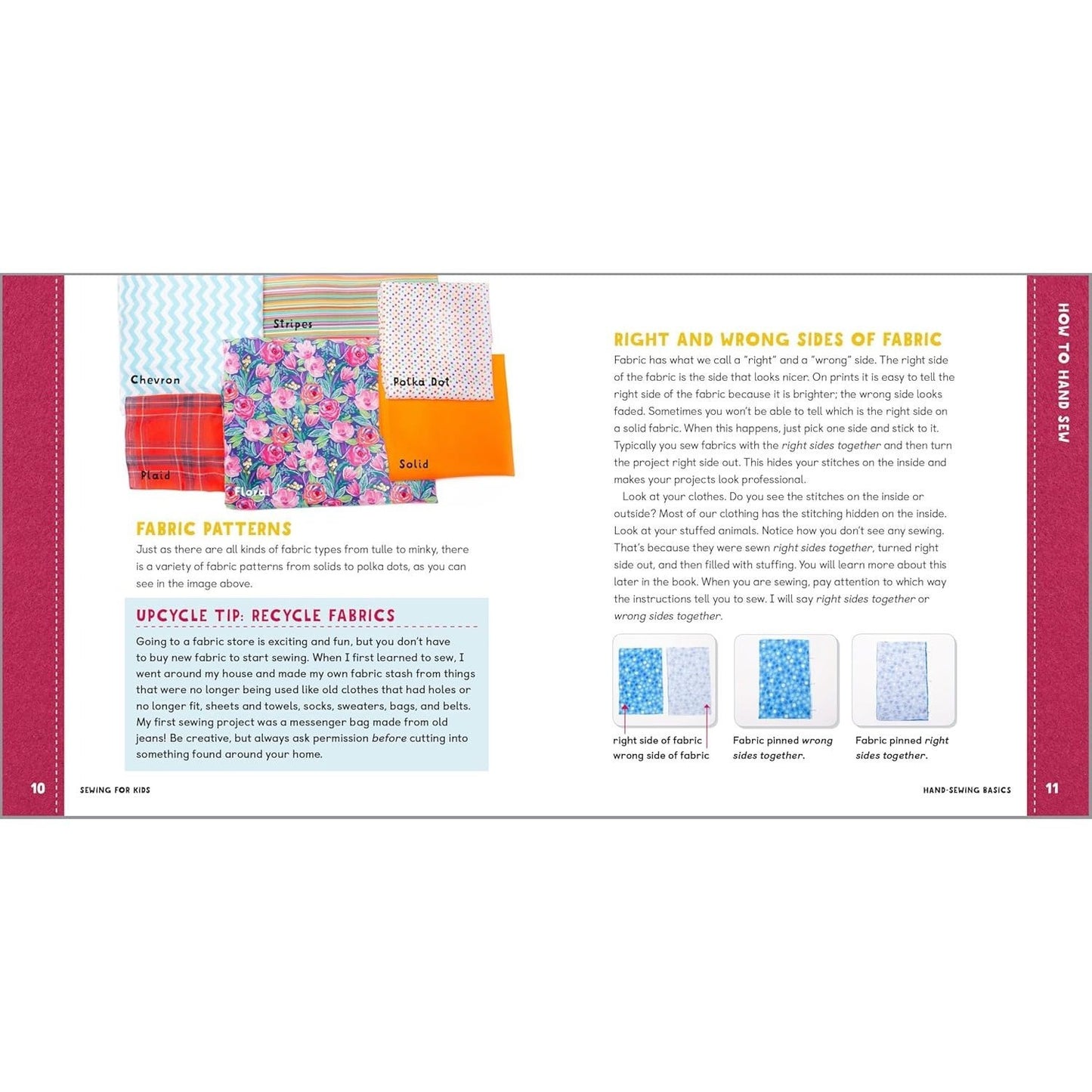 Sewing for Kids: 30 Fun Projects to Hand and Machine Sew (Spiral Bound)
