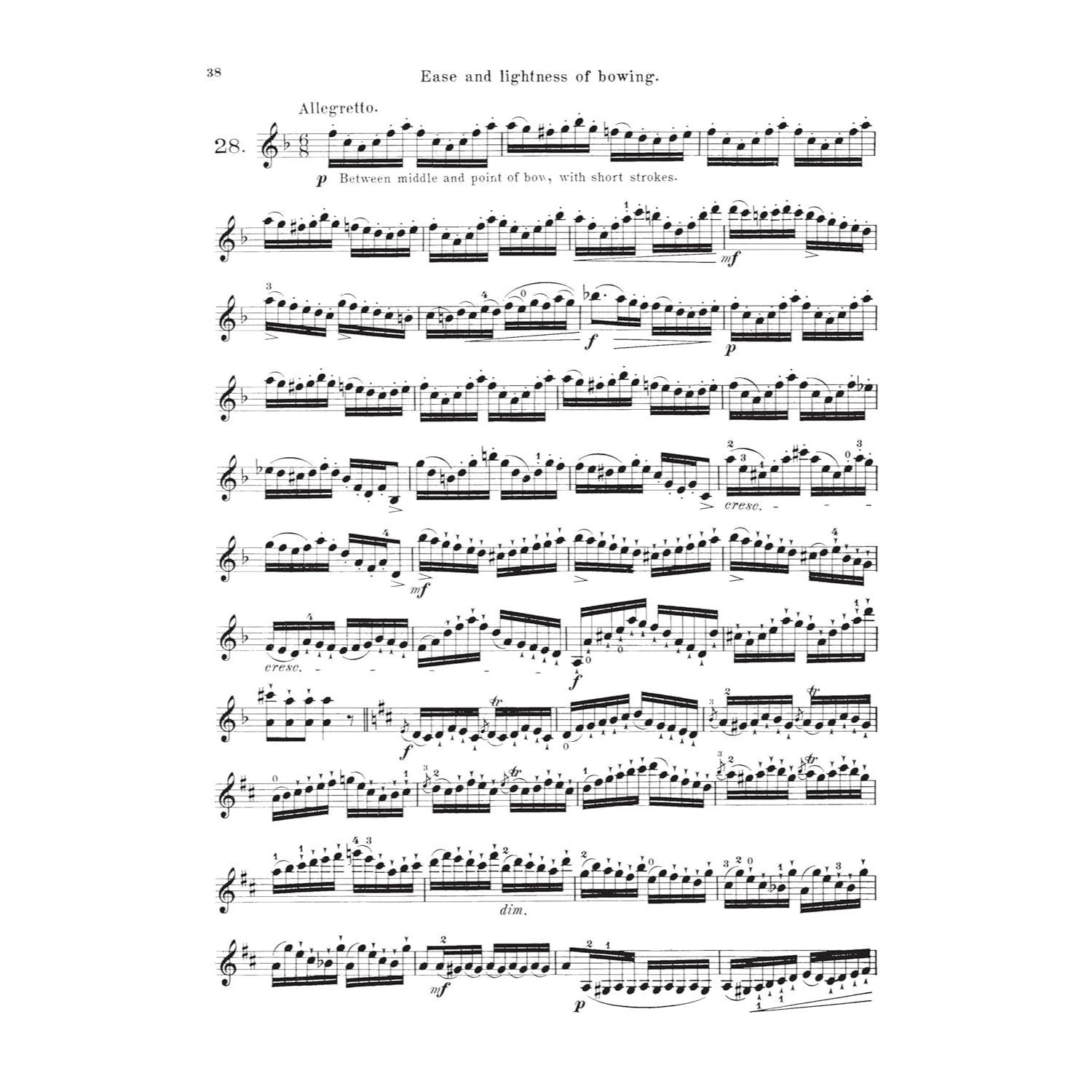 75 Melodious and Progressive Studies Op. 36 - Book 1 Violin Method Sheet Music Schirmer Library of Classics Volume 487 Violin Exercises for Technique