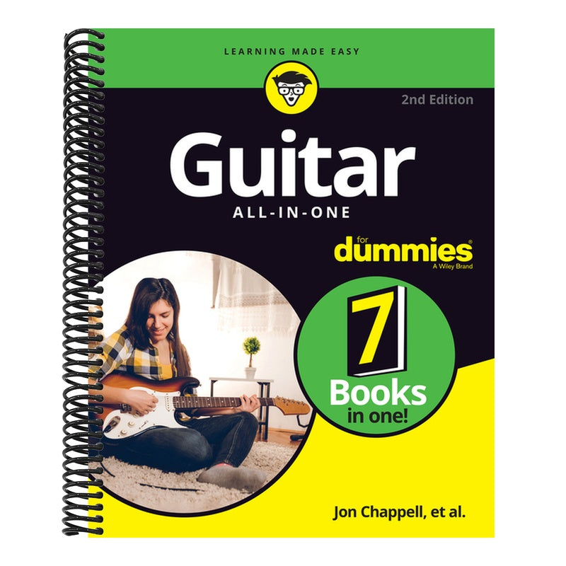 Guitar All-In-One for Dummies: Book + Online Video and Audio Instruction (2ND ed.) (Spiral Bound)