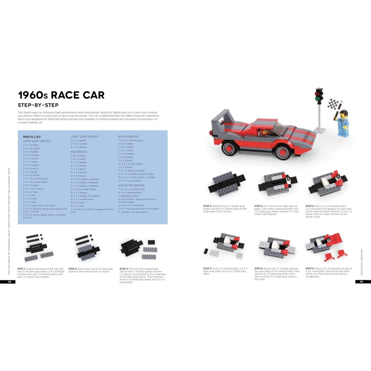 The Big Book of Amazing Lego Creations with Bricks You Already Have: 75+ Brand-New Vehicles, Robots, Dragons, Castles, Games and Other Projects for Endles