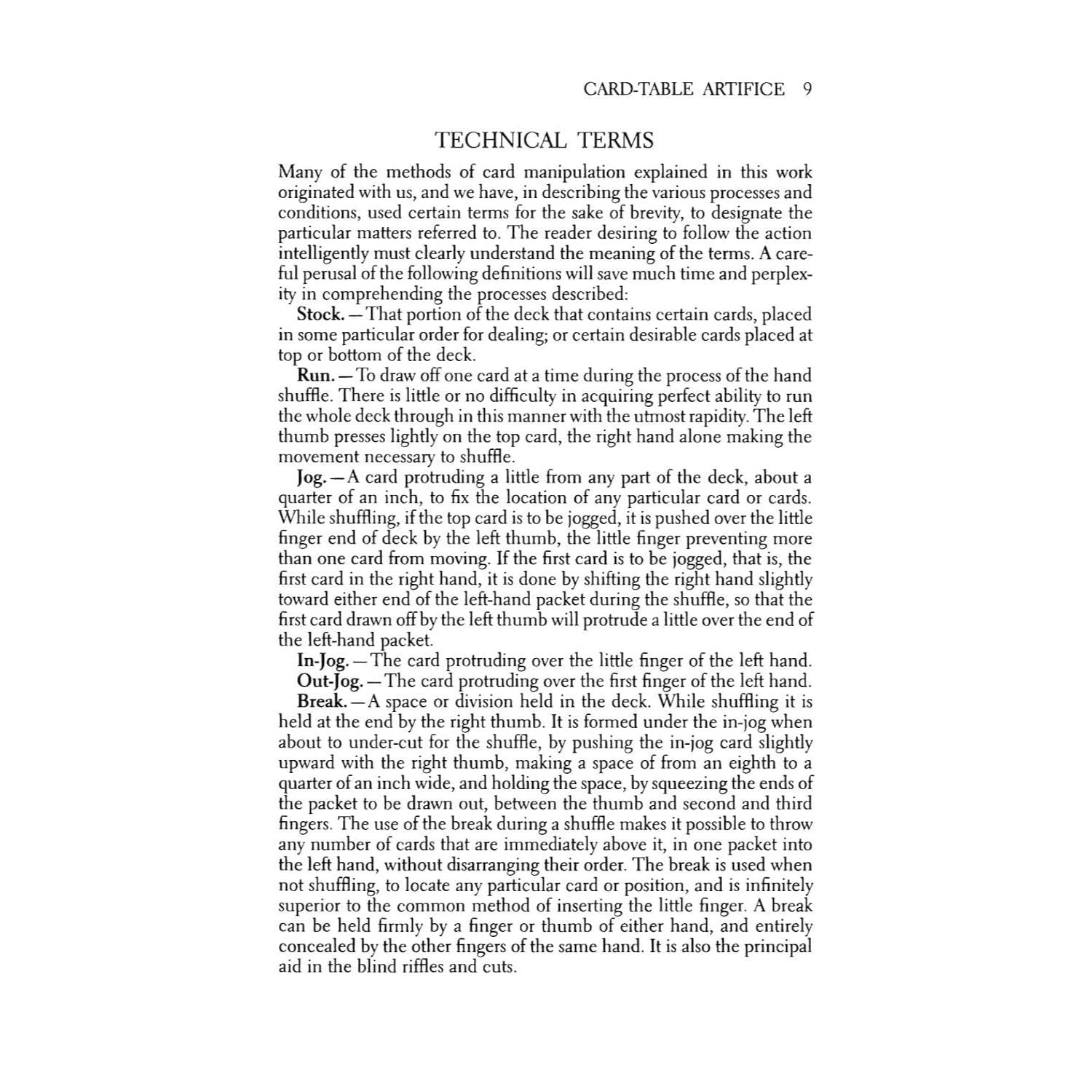The Expert at the Card Table: The Classic Treatise on Card Manipulation