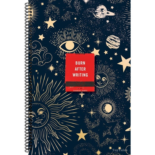 Burn After Writing (Celestial) (Spiral Bound)