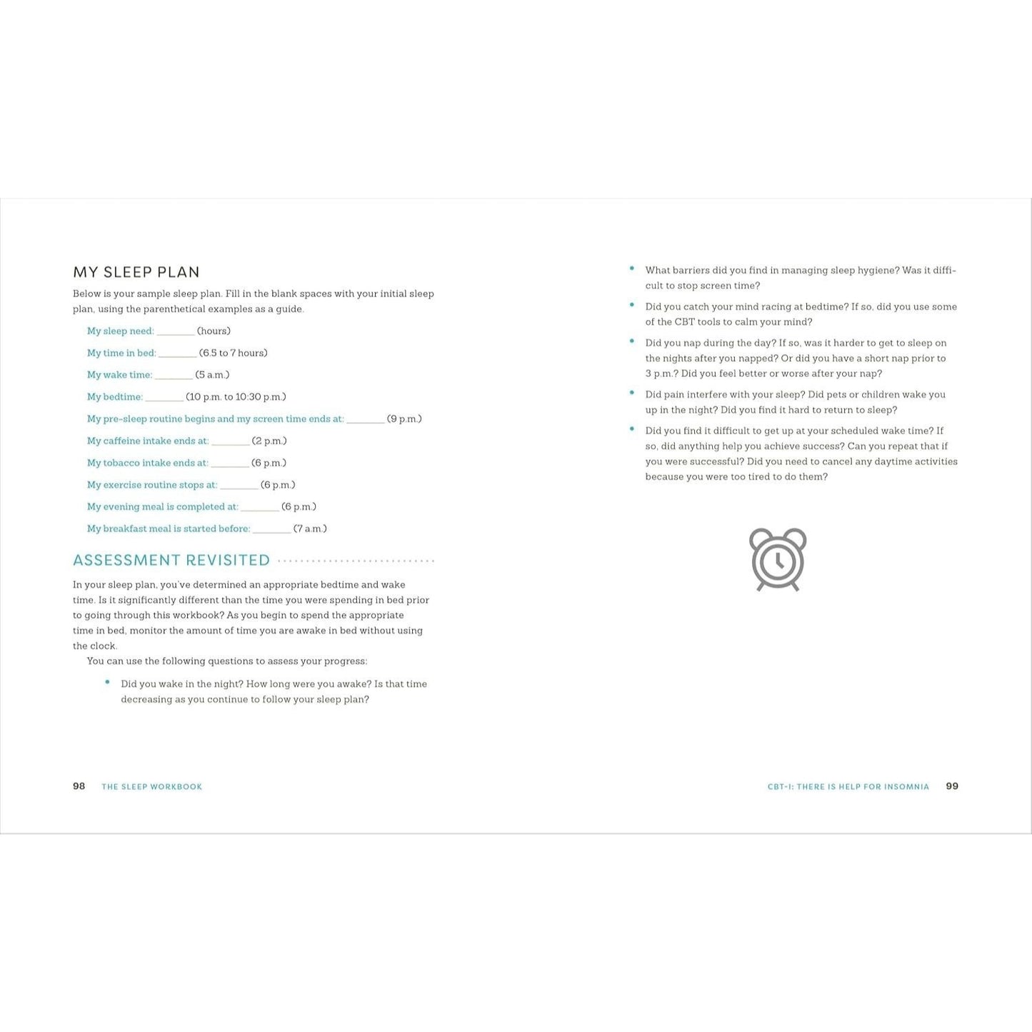 The Sleep Workbook: Easy Strategies to Break the Anxiety-Insomnia Cycle