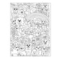 Creative Haven Adorable Dogs Coloring Book
