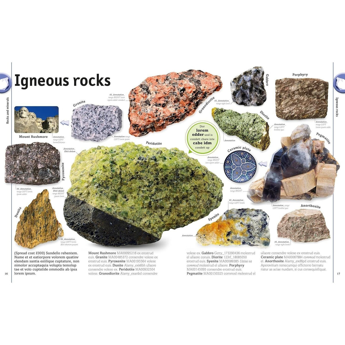 The Rock and Gem Book: And Other Treasures of the Natural World (DK Our World in Pictures) (Spiral Bound)