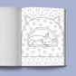 Stress Relief Cat Coloring Book: Calming and Adorable Designs for Adults (Spiral Bound)