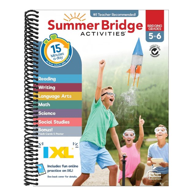 Summer Bridge Activities, Grades 5 - 6