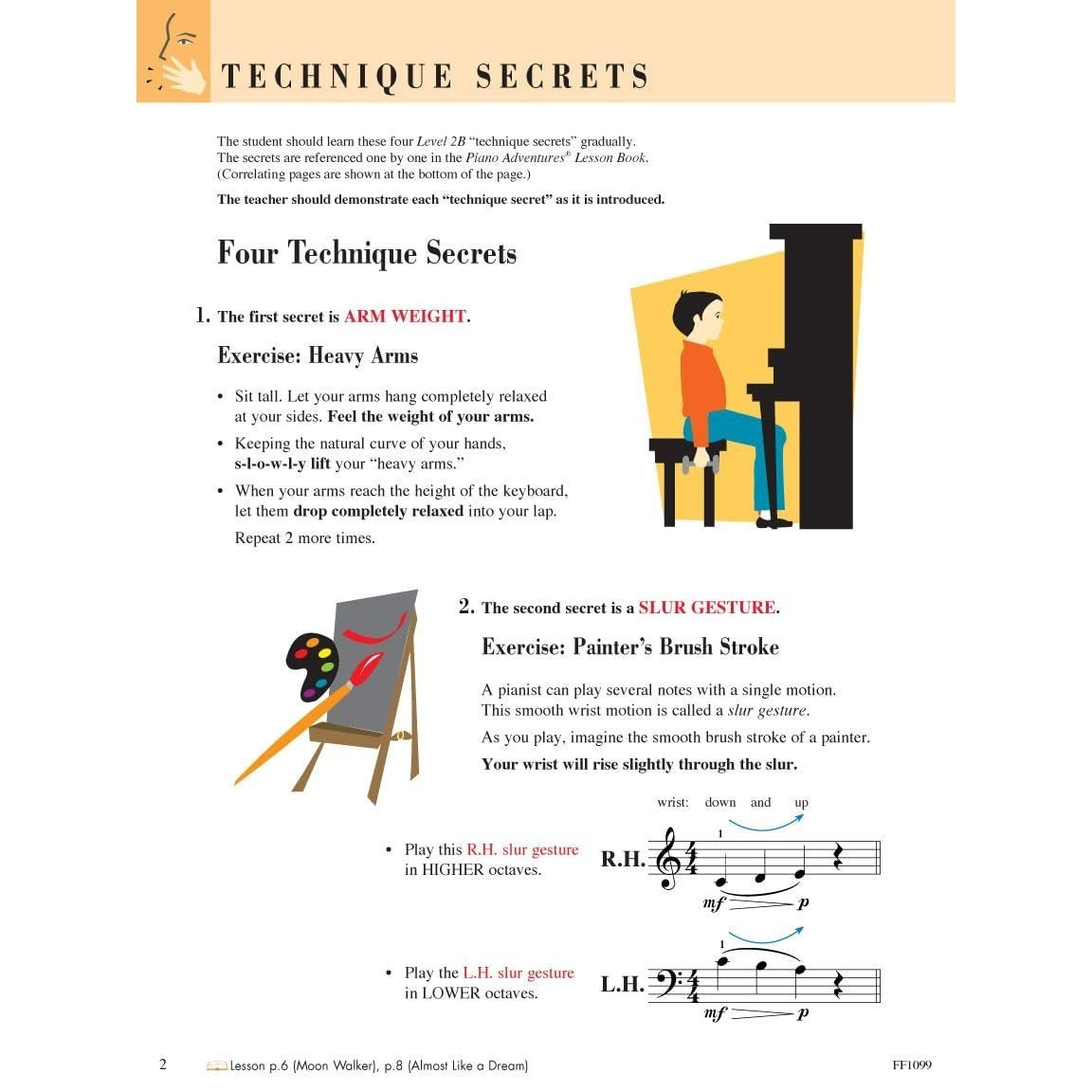 Piano Adventures - Technique & Artistry Book - Level 2b (Revised)