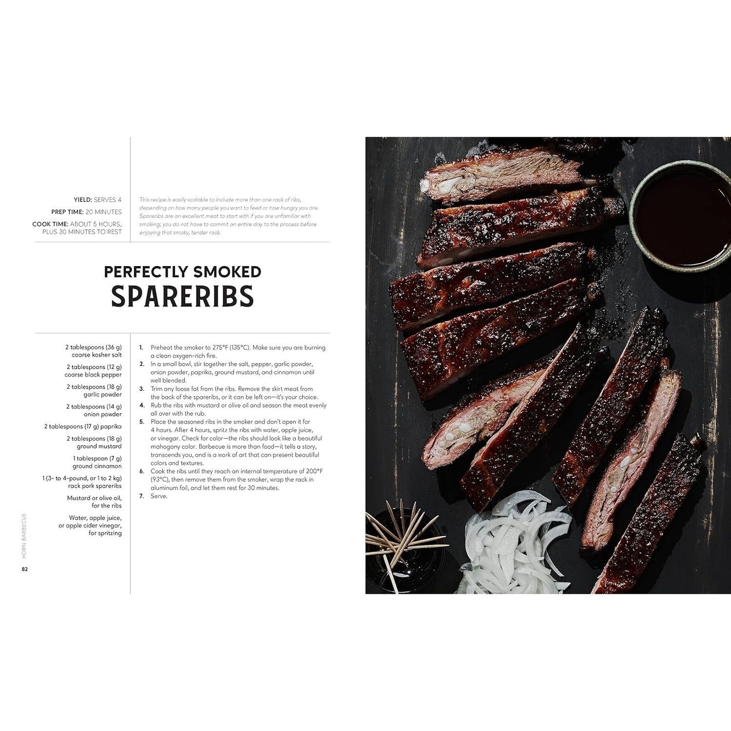 Horn Barbecue: Recipes and Techniques from a Master of the Art of BBQ (Spiral Bound)