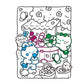 Cozy Springtime Glow-In-The-Dark Coloring