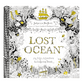 Lost Ocean: An Inky Adventure and Coloring Book for Adults (Spiral Bound)