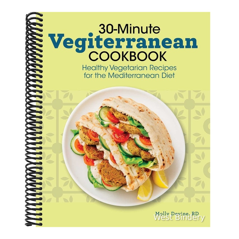 30-Minute Vegiterranean Cookbook: Healthy Vegetarian Recipes for the Mediterranean Diet