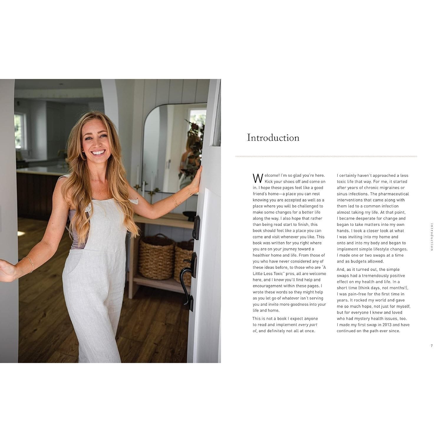 A Healthier Home: The Room by Room Guide to Make Any Space a Little Less Toxic (Spiral Bound)