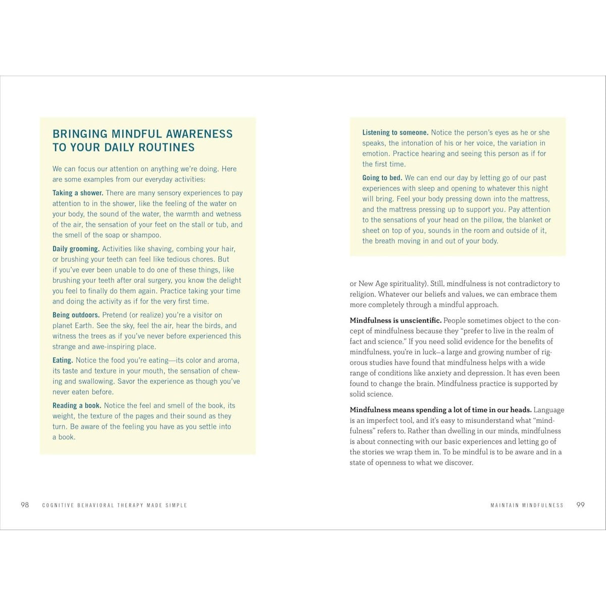 Cognitive Behavioral Therapy Made Simple: 10 Strategies for Managing Anxiety, Depression, Anger, Panic, and Worry (Spiral Bound)