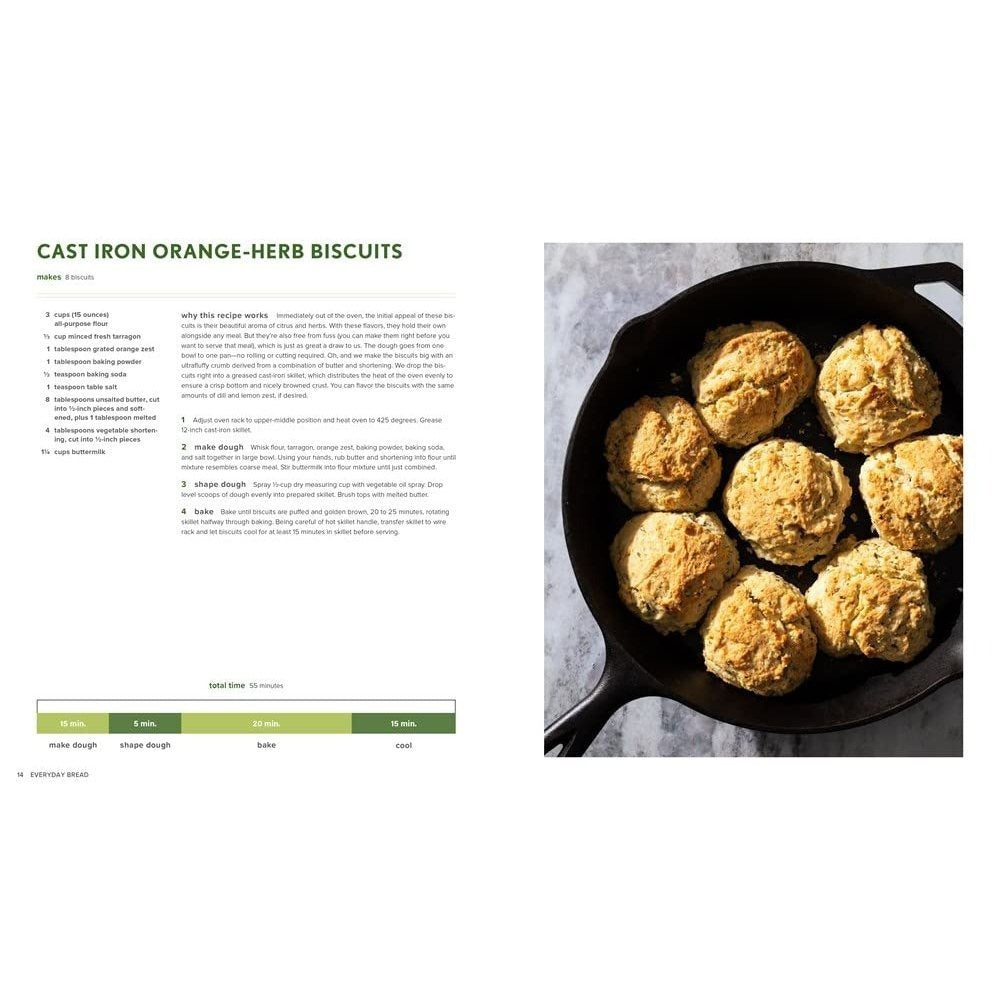 Everyday Bread: 100 Recipes for Baking Bread on Your Schedule (Spiral Bound)