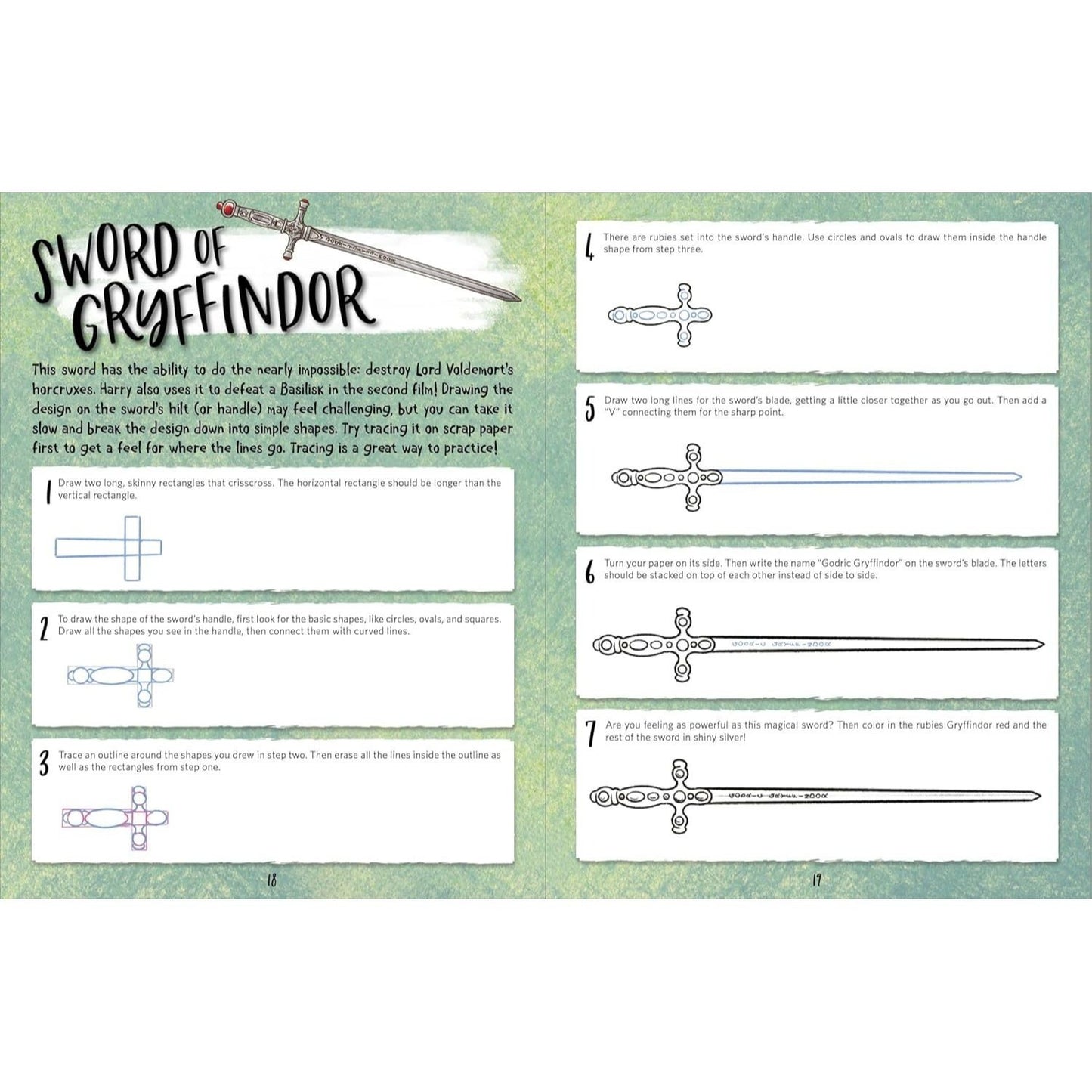 The Official Harry Potter How to Draw (Spiral Bound)