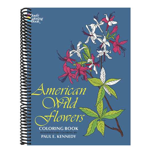 American Wild Flowers Coloring Book