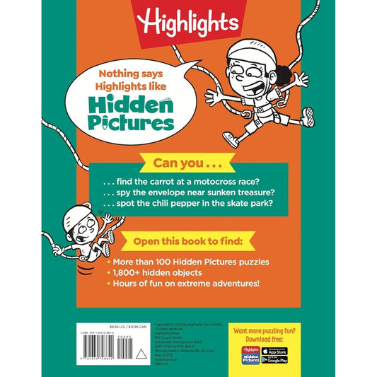 Extreme Adventure Puzzles (Highlights Hidden Pictures) (Spiral Bound)