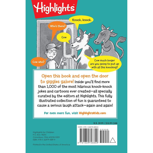 Knock Knock!: Over 1,000 Hilarious Knock-Knock Jokes for Kids, Funniest Laugh-Out-Loud Jokes for Kids 6 and Older