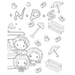 The Official Friends Coloring Book: The One with 100 Images to Color! (Spiral Bound)