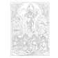 Creative Haven Magnificent Mermaids Coloring Book