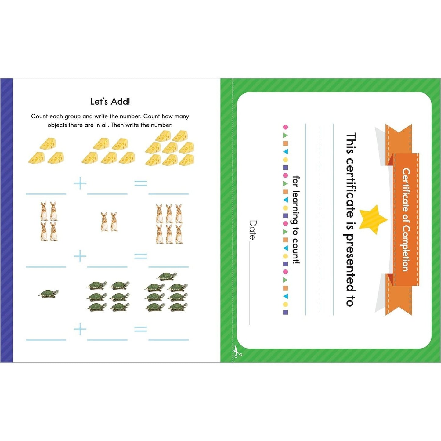My First Learn-To-Count Workbook: Practice for Kids with Pen Control, Counting Skills, Numbers, and More!