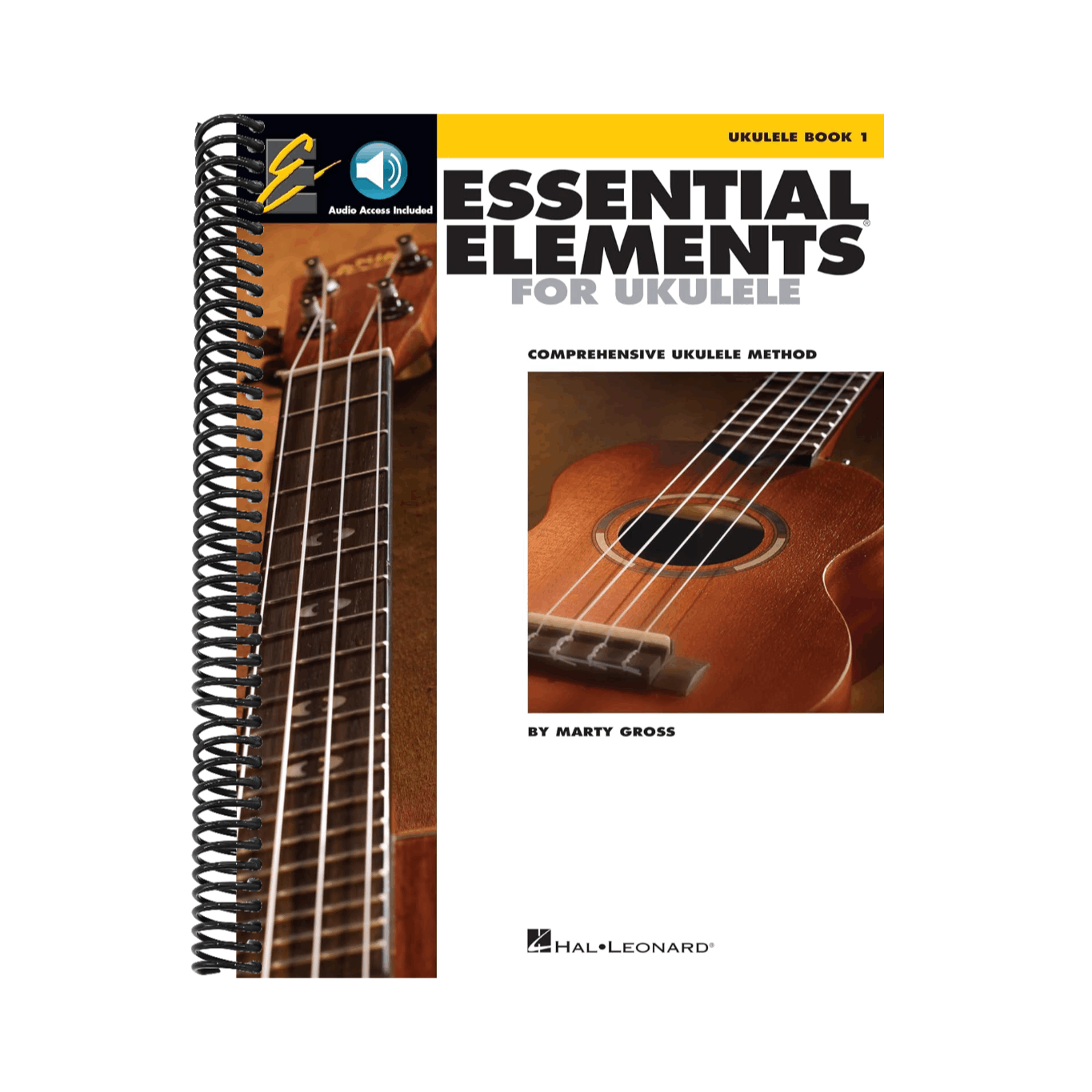 Essential Elements for Ukulele - Method Book 1 Comprehensive Ukulele Method Book/Online Audio [With CD (Audio)]