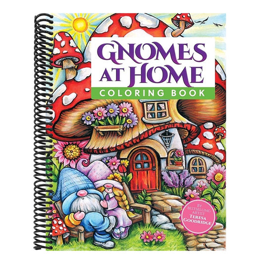 Gnomes at Home Coloring Book