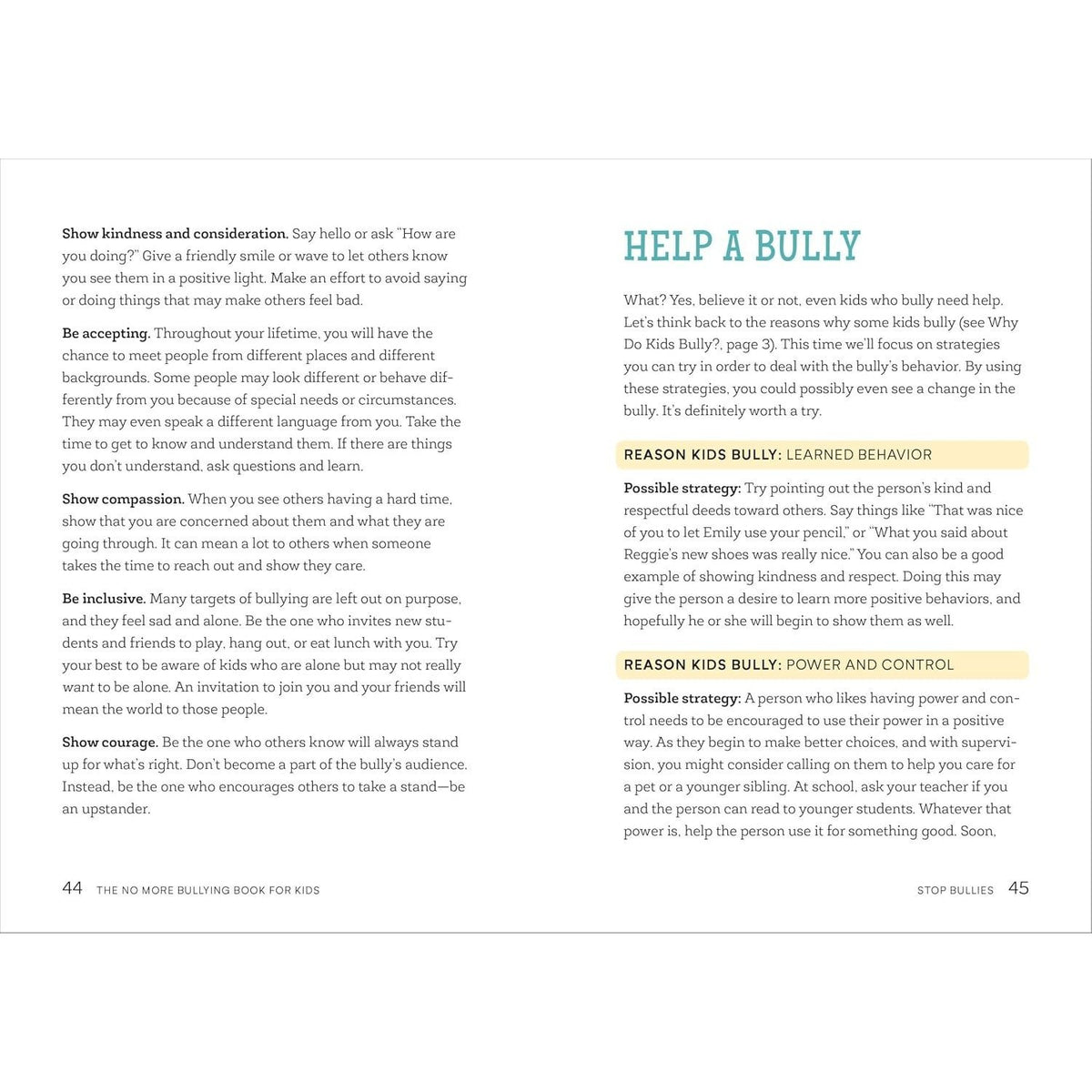 The No More Bullying Book for Kids: Become Strong, Happy, and Bully-Proof