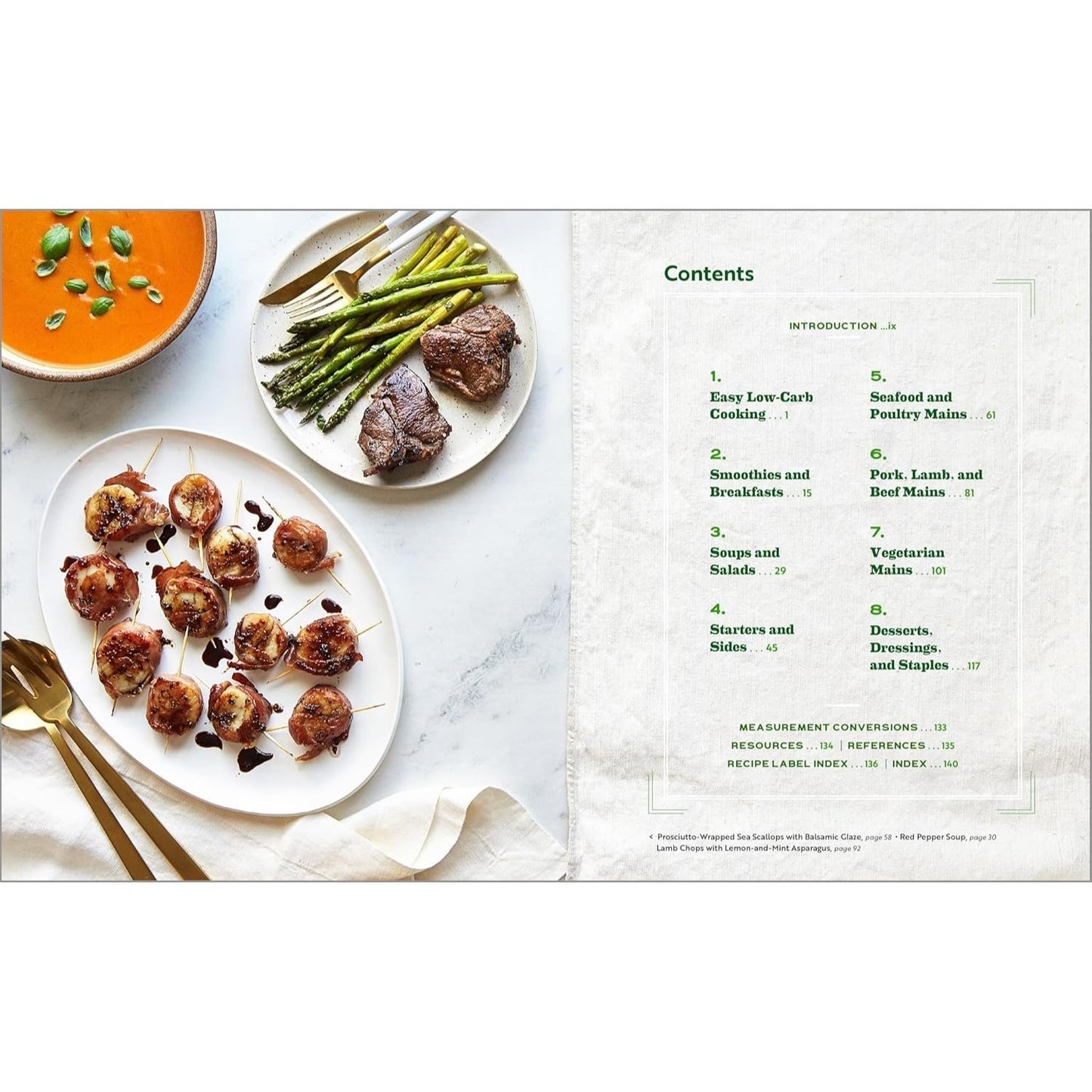 The 5-Ingredient Low-Carb Diet Cookbook: 100 Easy Recipes for Better Health