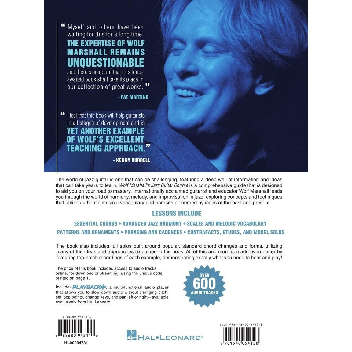 Wolf Marshall's Jazz Guitar Course: Mastering the Jazz Language - Book with Over 600 Audio Tracks