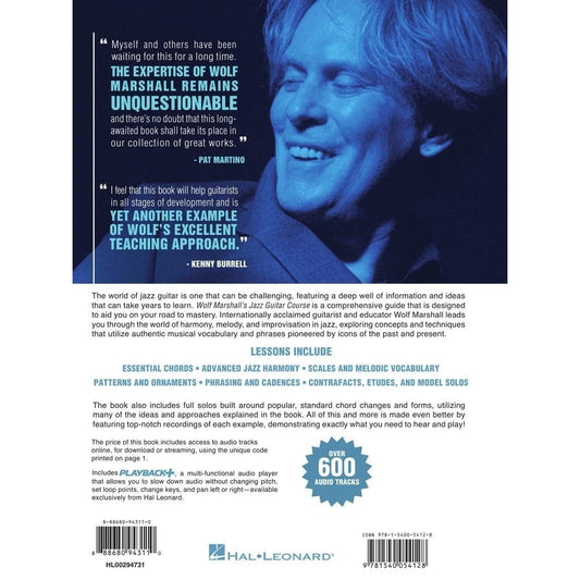 Wolf Marshall's Jazz Guitar Course: Mastering the Jazz Language - Book with Over 600 Audio Tracks