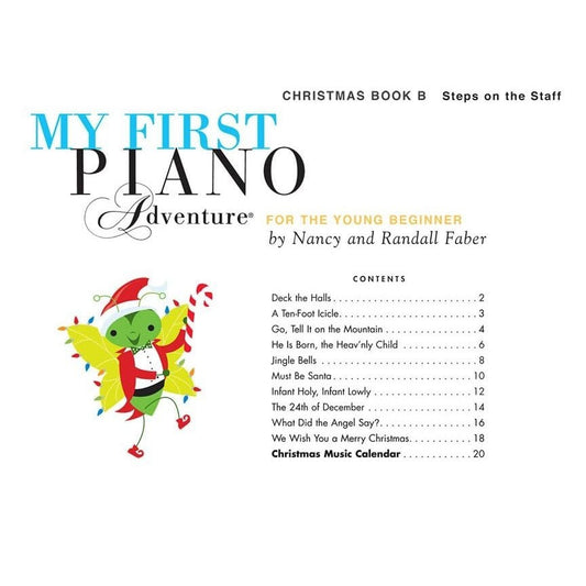 My First Piano Adventure Christmas - Book B