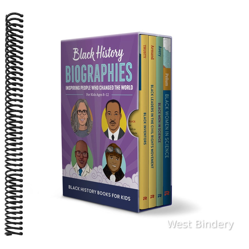 Black History Biographies 4 Book Box Set: Inspiring People Who Changed the World for Kids Ages 8-12