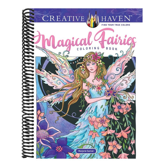 Creative Haven Magical Fairies Coloring Book