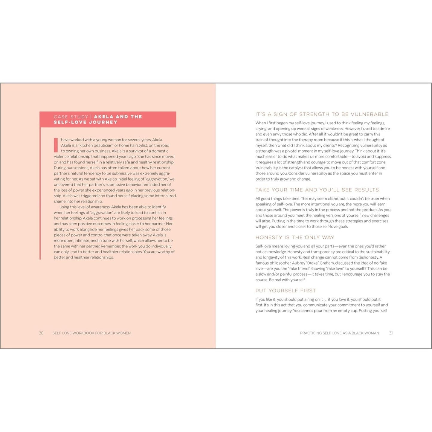 Self-Love Workbook for Black Women: Empowering Exercises to Build Self-Compassion and Nurture Your True Self (Self-Love for Women)